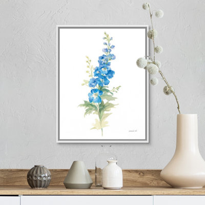 «Floursack Florals on White VII», reproduction d'art sur toile