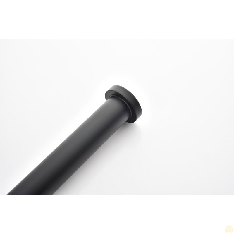 Ensemble de porte-serviettes de salle de bain en acier inoxydable 6 pièces, Noir mat