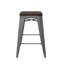 Counter Stool with Metal Frame-342705092-353497145