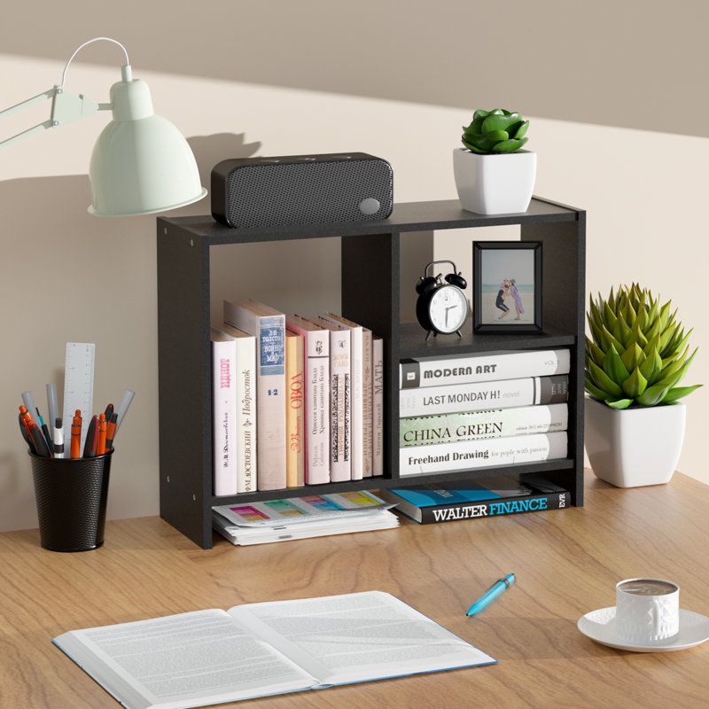Organisateur de bureau en bois manufacturé Breckin