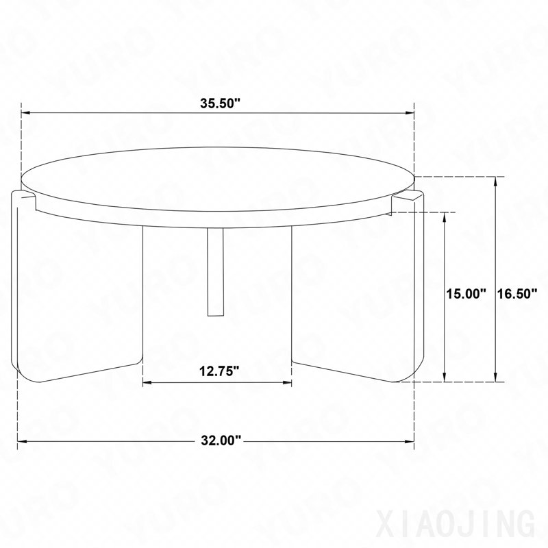 Black 2-Piece Coffee And End Table Set