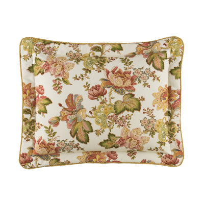 Luxuriance Traditional Cotton Floral Sham