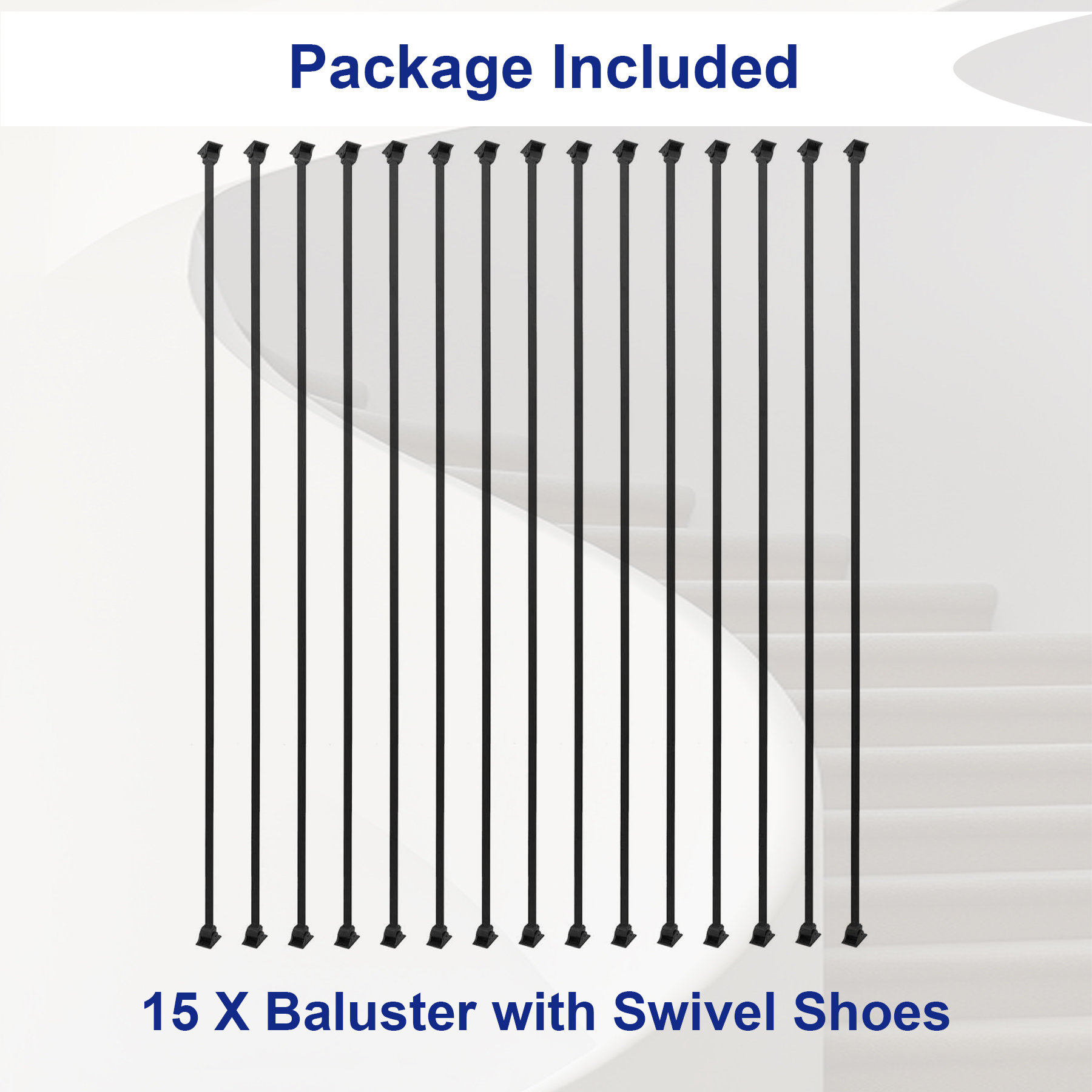 Balusters Swivel Shoes - Stair Swivel Shoe For Staircase - View #6