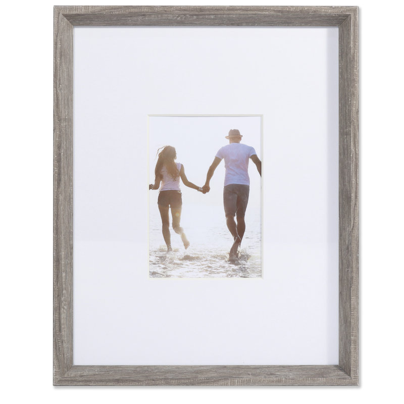 Cadre photo Arsav, 5 po x 7 po, Gris galerie