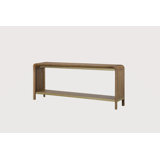 Waterfall Console Table - Latte
