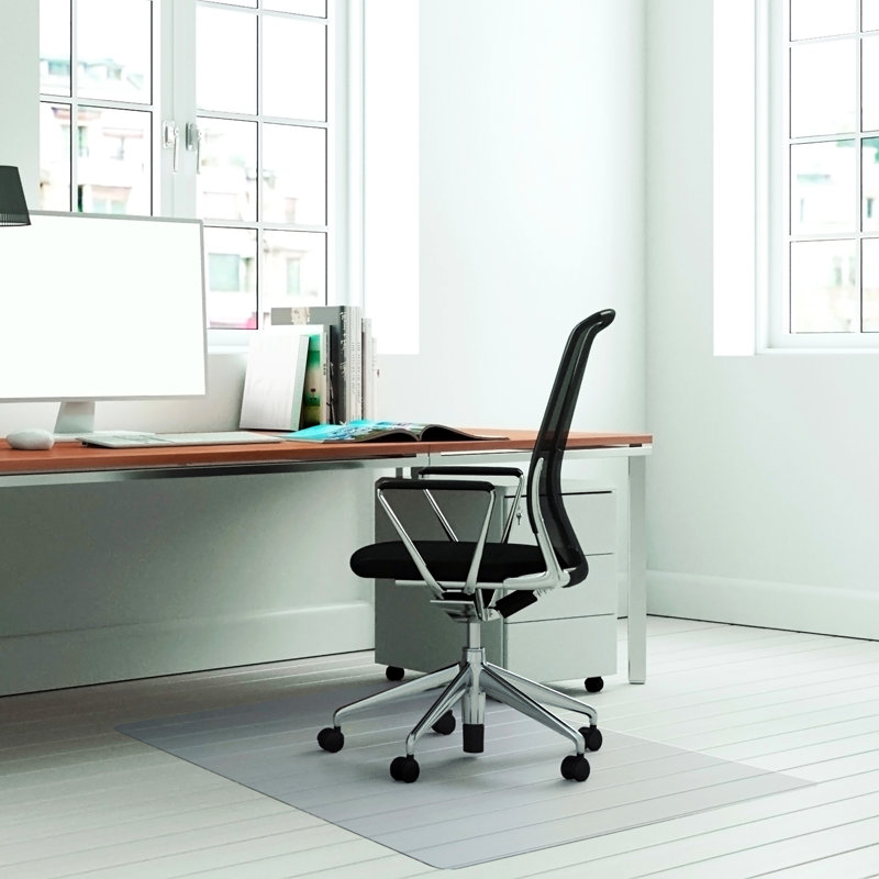 Hard Floor Rectangle Chair Mat, 90cm W x 120cm L