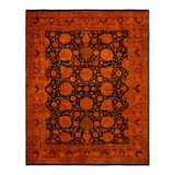 Zachari One-of-a-Kind 9' 2" X 11' 6" Hand Knotted Area Rug