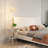 White Solid Wood + Iron Free form Floor Lamps