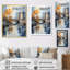 Pont orange, abstrait Riverine An II - Cityscapes Wall Art Living Room-1461512049-1461512046