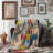 Wood Patchwork - 1 Piece Blanket-99153551