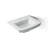 Archer Vitreous China Rectangular Pedestal Bathroom Sink with Overflow-126486423-126486425
