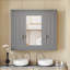 Armoire de salle de bain murale avec miroir-726411026