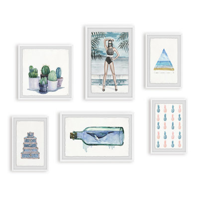 Shafer «Packed for Adventure» Hexaptych