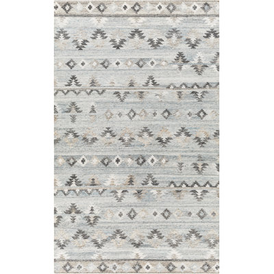 Kirsten Southwestern Area Rug in Blue