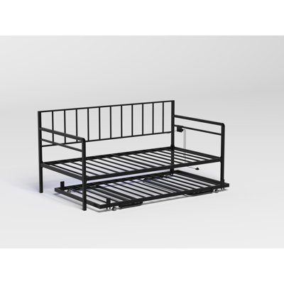 Twin Daybed With Rgb Led Lights by Wrought Studio