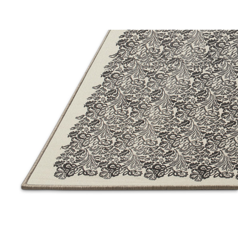 Tapis gris zone contemporaine, Rectangle 2 pi x 3 pi