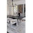 62.99" Modern Oval Cream White Dining Table Set with 6 Chairs for Kitchen, Bar, Living Room-420354124-415237163-420354120
