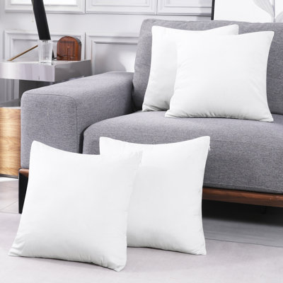 Decorative Throw Soft Linen Cushion Covers Pillow Covers (Set of 4)