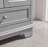 Freestanding vanity with two sinks
