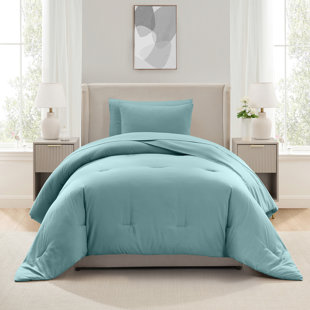 Ensemble d'édredon réversible en microfibre douce avec draps