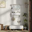 Coiffeuse flottante avec grand miroir