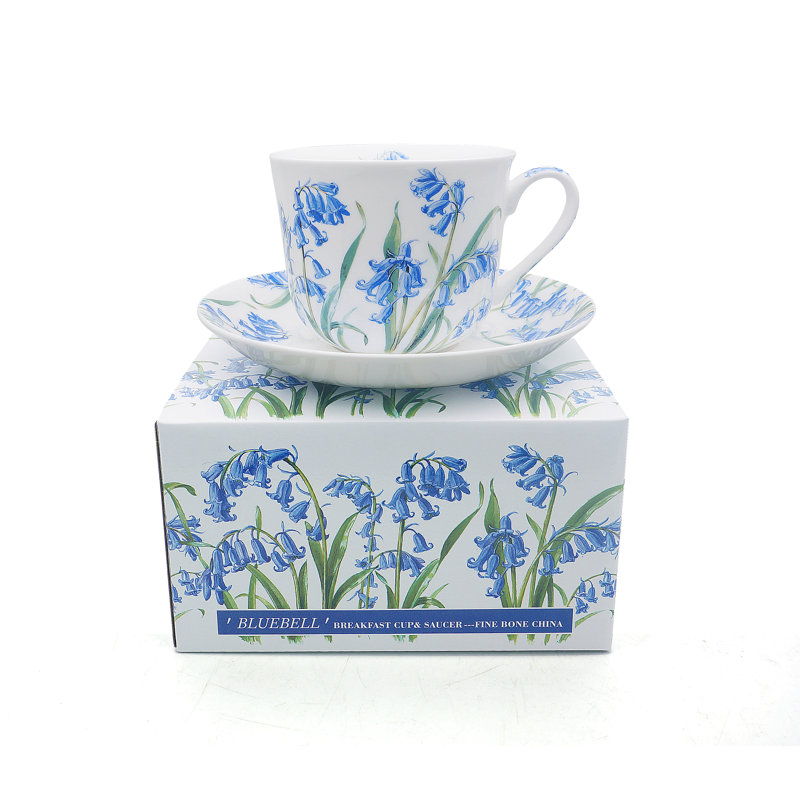 Lurmont Bone China Cappuccino Cup and Saucer