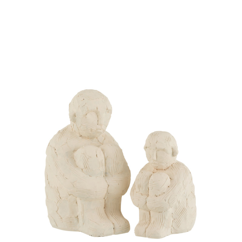 Claypool Concrete Decorative Object, 25cm H x 16.5cm W x 14cm D