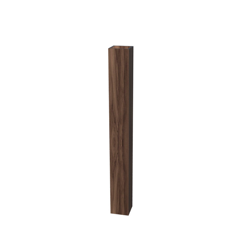 1 - Light LED Flush Mounted Sconce, 47.24" H x 2.95" W x 2.95" D, Organic White