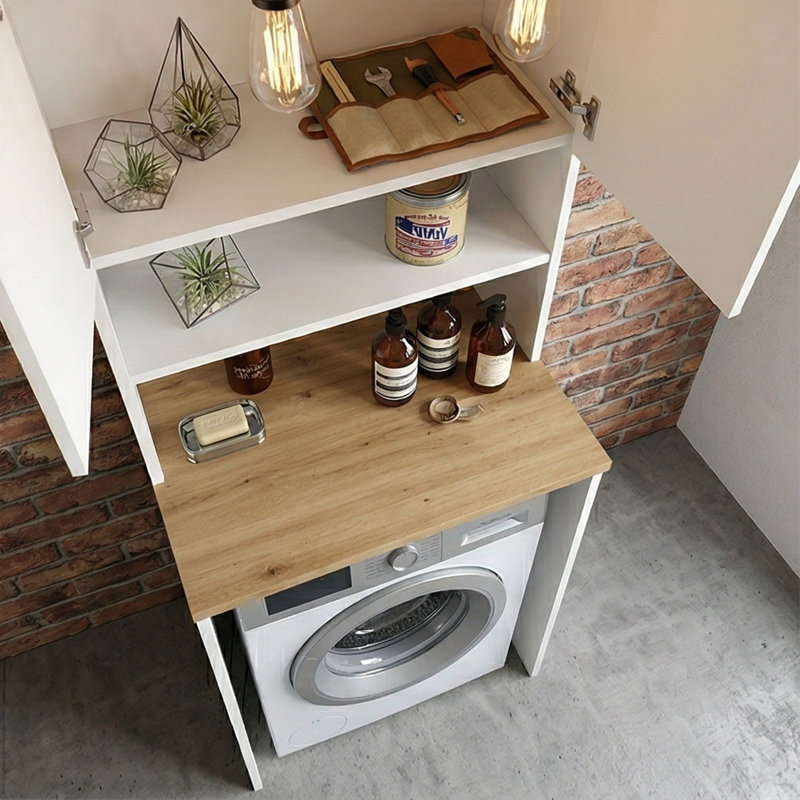 Ellowyn Over-the-Washer Laundry Storage Cabinet