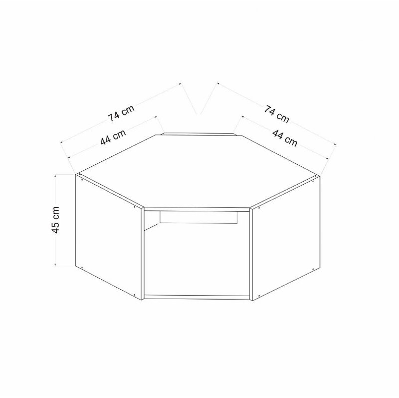 Minerva Rectangle Accent Cabinet