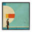 Giclée à cadre géométrique de style Mid-Century par Layla Oz-1864969733-1864969734