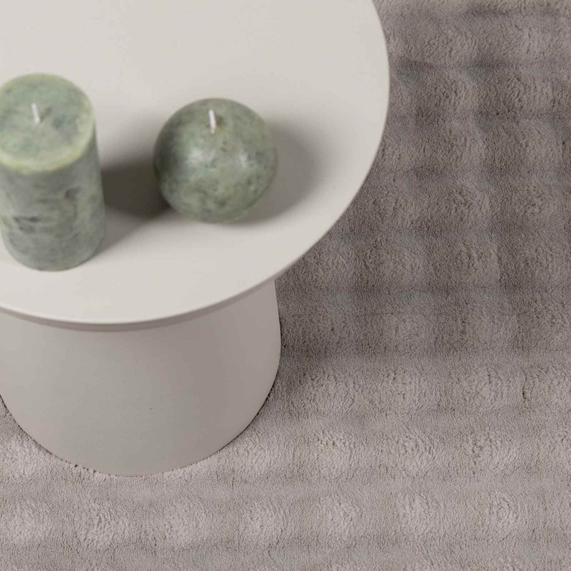 Modern Indoor Rug, Sand, Round 120 cm
