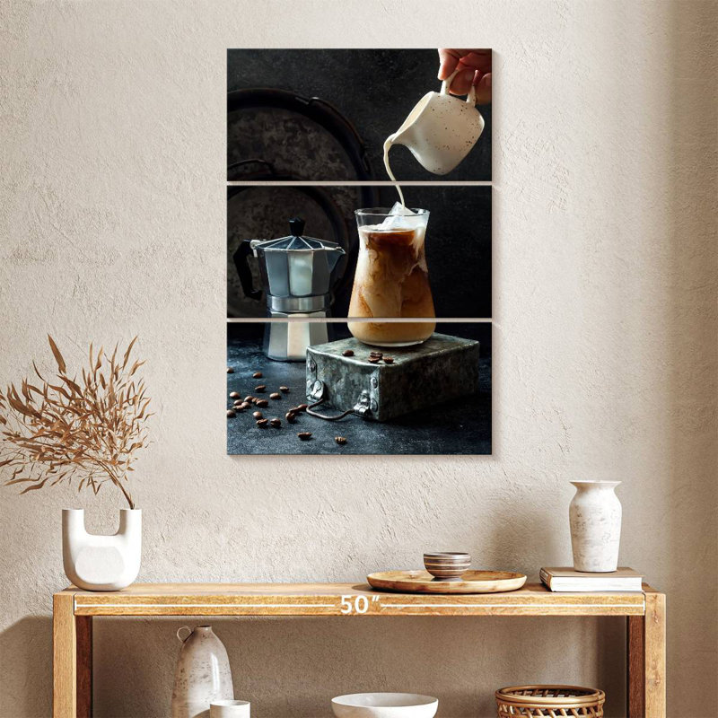 Yarlin Iced Coffee, 38" H x 24" W