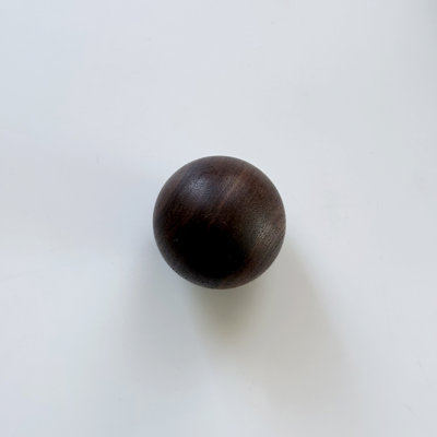 Wood Ball Handles Knobs Walnut/Beech/Cherry/Ash -Kitchen Cabinet Door Drawer Pulls