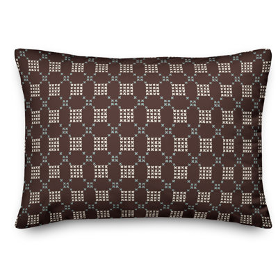 Coussin lombaire à point de croix