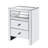 Decatur 2-Drawer Nightstand in Mirrored