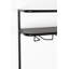 Guuji 10 Bottle Floor Wine Bottle & Glass Rack in Black/Natural