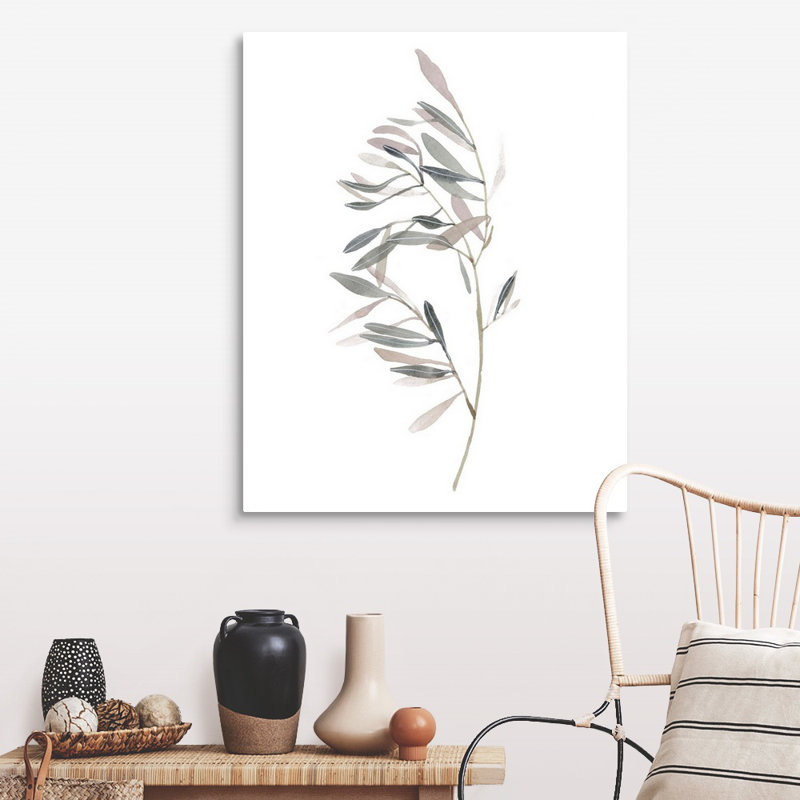 «Gentle Breeze I», art mural sur toile, Toile tendue, H 40 po x l 32 po