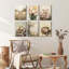 6 Piece Wrapped Canvas Print