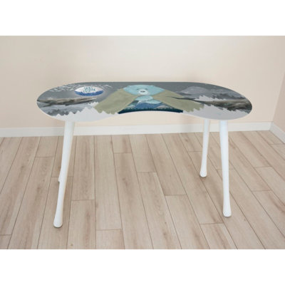 Kids 2 Piece Oval Play / Activity Table and Chair Set