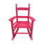 Siège à bascule Rose Red - Convient à tous les espaces intérieurs et extérieurs.