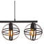 Weskan 4 - Light Matte Black Pendant