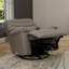Fauteuil inclinable et oscillant Global Home avec repose-pieds manuel dans le ciel d'Oslo-1442313874