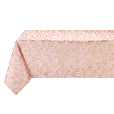 Palazzo Scroll 100% Cotton Floral Tablecloth