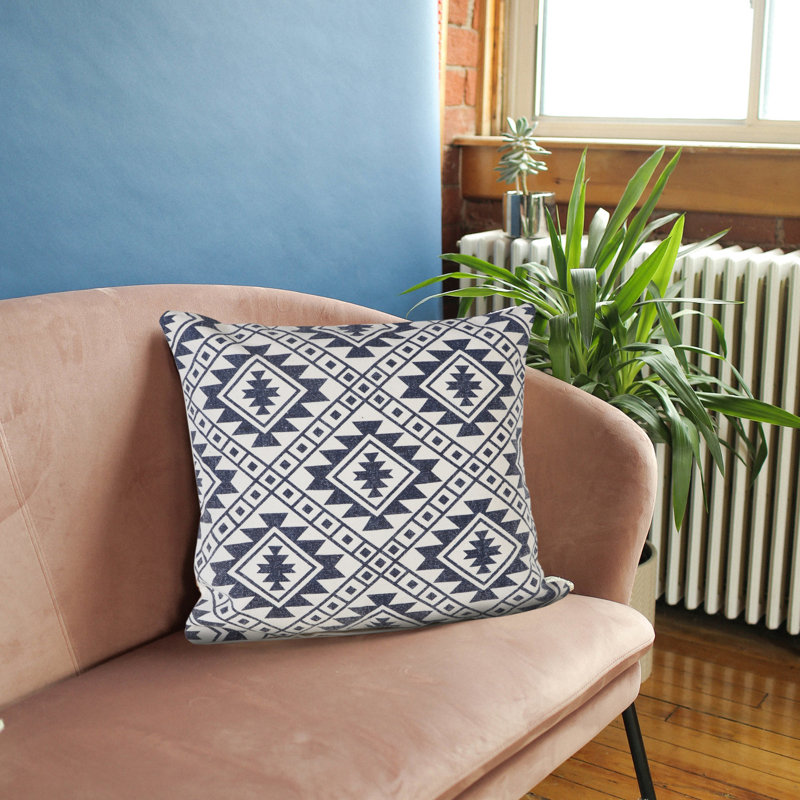 Housse de coussin en coton tissé à la main, Housse de coussin seulement - sans coussin