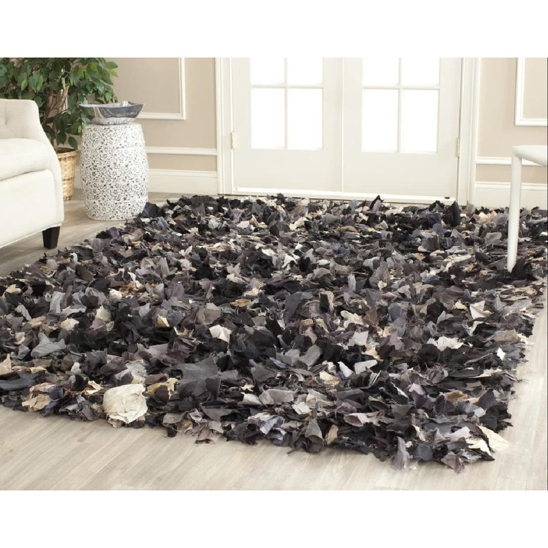 Godsey Shag Hand Woven Performance Rug, Rectangle 8' x 10'