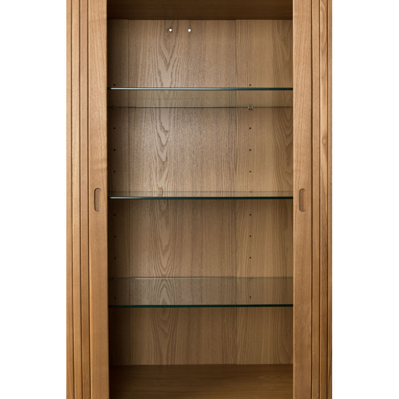 Barbier Solid Wood Accent Cabinet