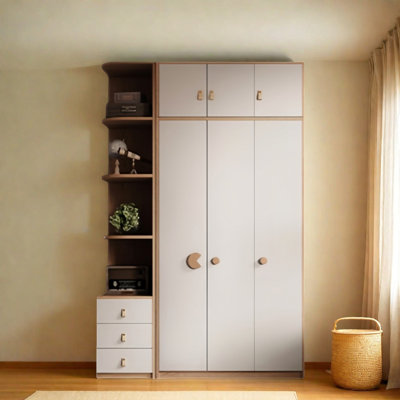 Simple And Modern Solid Colour Wardrobe