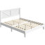 Structure de lit en bois multi-tailles avec tête de lit, aucun sommier nécessaire-1942590103-1942590100