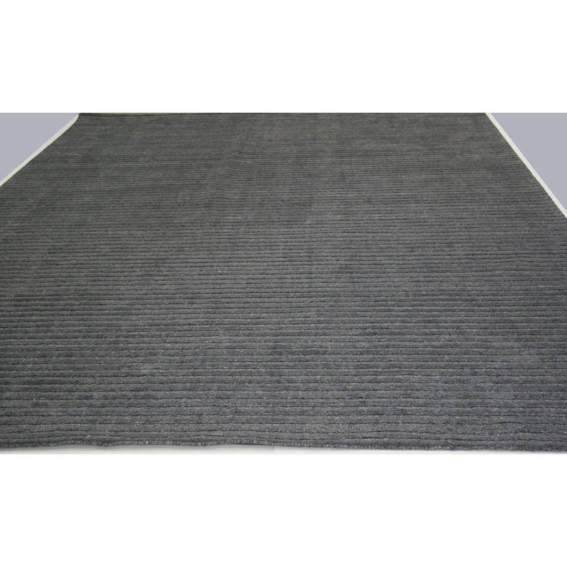 Wool Area Rug in Slate